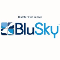 Disaster One is now BluSky Logo