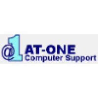 At-One Computer Support Logo