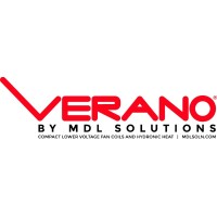 VERANO by MDL SOLUTIONS NORTH AMERICAN TRENCH FAN COILS & 24V FAN COILS Logo