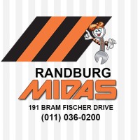 Randburg Midas on Bram Fischer Logo