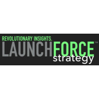 LaunchForce Strategy [We make your marketing more effective.] Logo