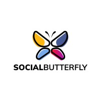 Social Butterfly Logo
