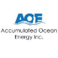 AOE Accumulated Ocean Energy Inc. Logo