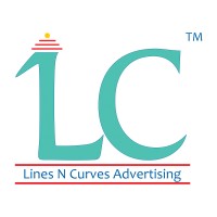 Lines N Curves Advertising Logo