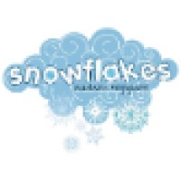 Snowflakes autism support Logo