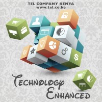 Technology Enhanced by TEL COMPANY KENYA Logo