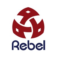 Rebel | Foundry Grinder Machine Logo