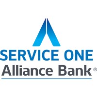 SERVICE ONE Alliance Bank Logo