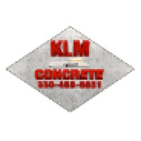 KLM Concrete Logo