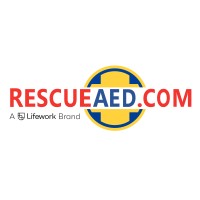 RescueAED, A Lifework Education Company Logo