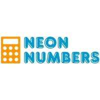 Neon Numbers Logo