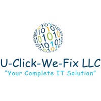 U-Click-We-Fix LLC Logo