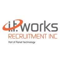 I.T. Works Recruitment, now Planet Technology Logo