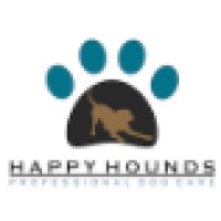 Happy Hounds (Professional Dog Care) Logo