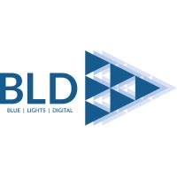 BLD Blue Lights Digital Logo