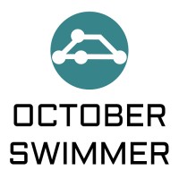 October Swimmer Logo