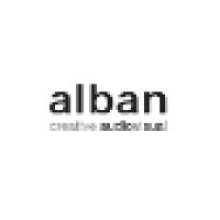 Alban creative audiovisual Logo