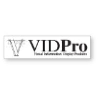 VIDPro Inc. (Visual Information Display Products) Logo