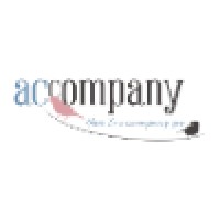 Accompany ~ Here to accompany you. Logo