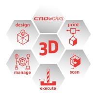 CAD WORKS Intl. - SolidWorks & Creaform & 3D Systems Authorized Reseller Logo