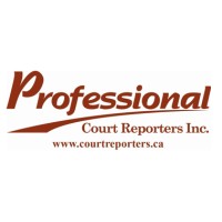Professional Court Reporters Inc. Logo