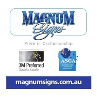 Magnum Signs - (Vic) Australia Logo