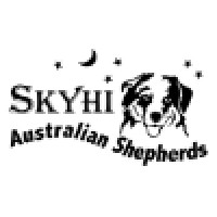 SkyHi Australian Shepherds Logo