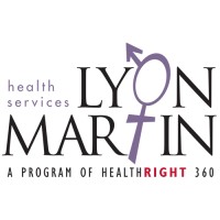 Lyon-Martin Health Services, a program of HealthRIGHT 360 Logo