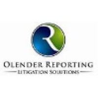 Olender Reporting, Inc. Logo