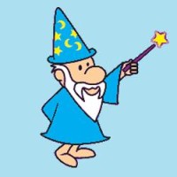 Merlins Party Bouncers Logo