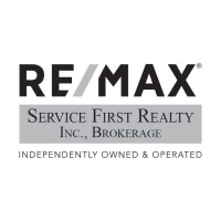 RE/MAX Service First Realty Inc., Brokerage Logo